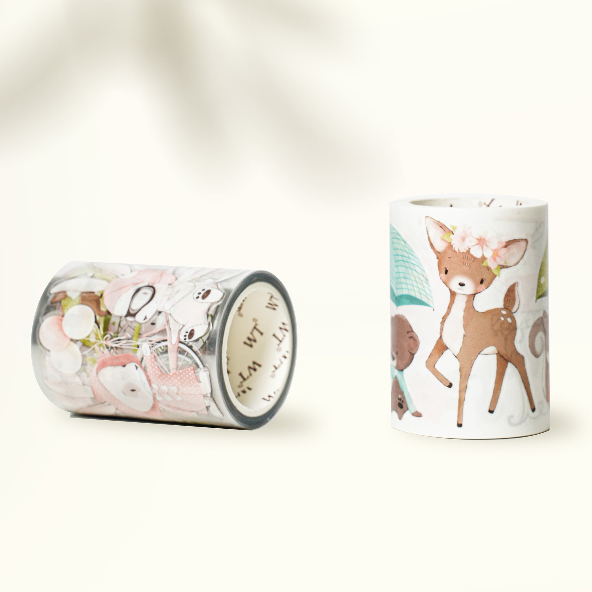 Pre-cut Woodland Pals Wide Washi/PET Tape