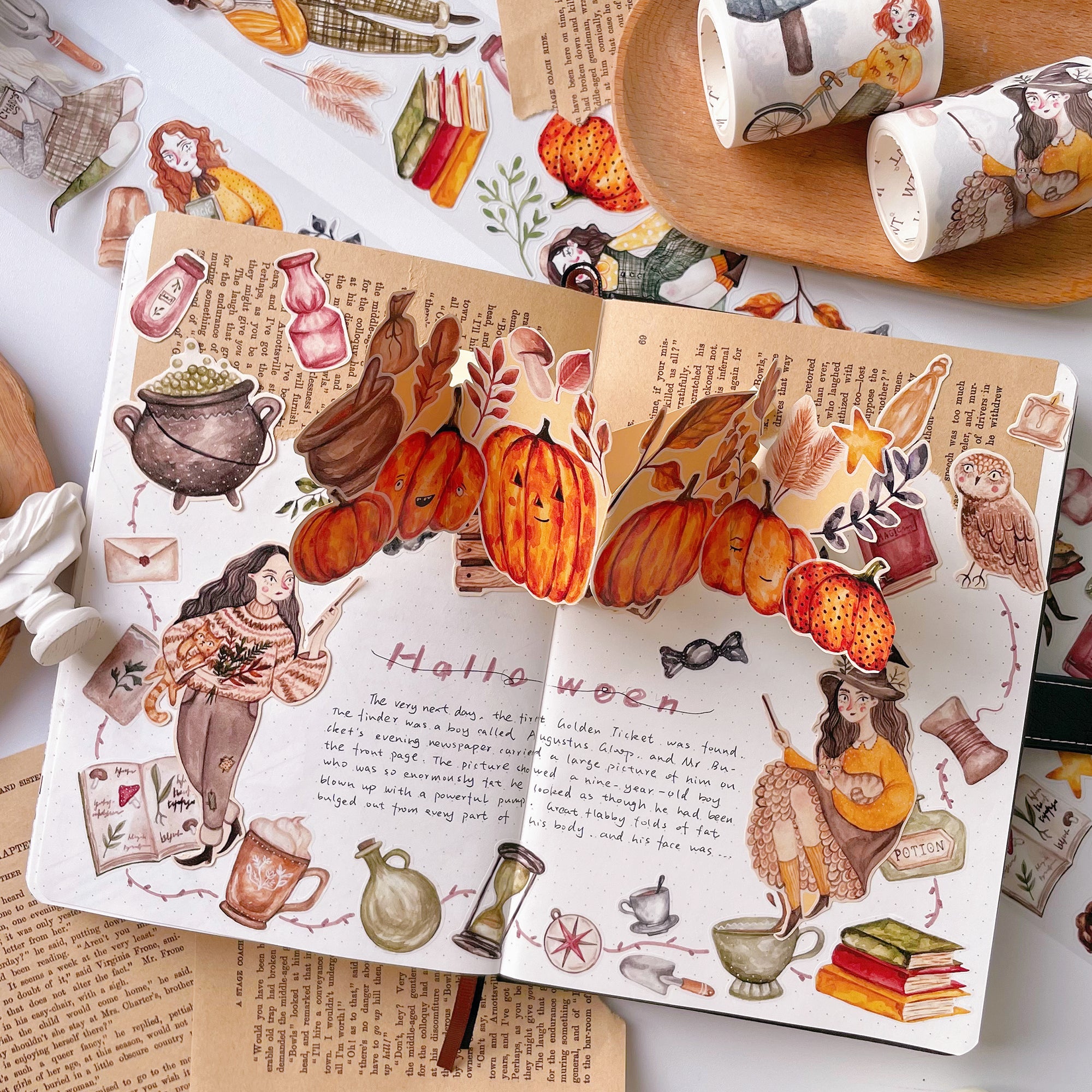 Pre-cut Pumpkin Spell Bundle