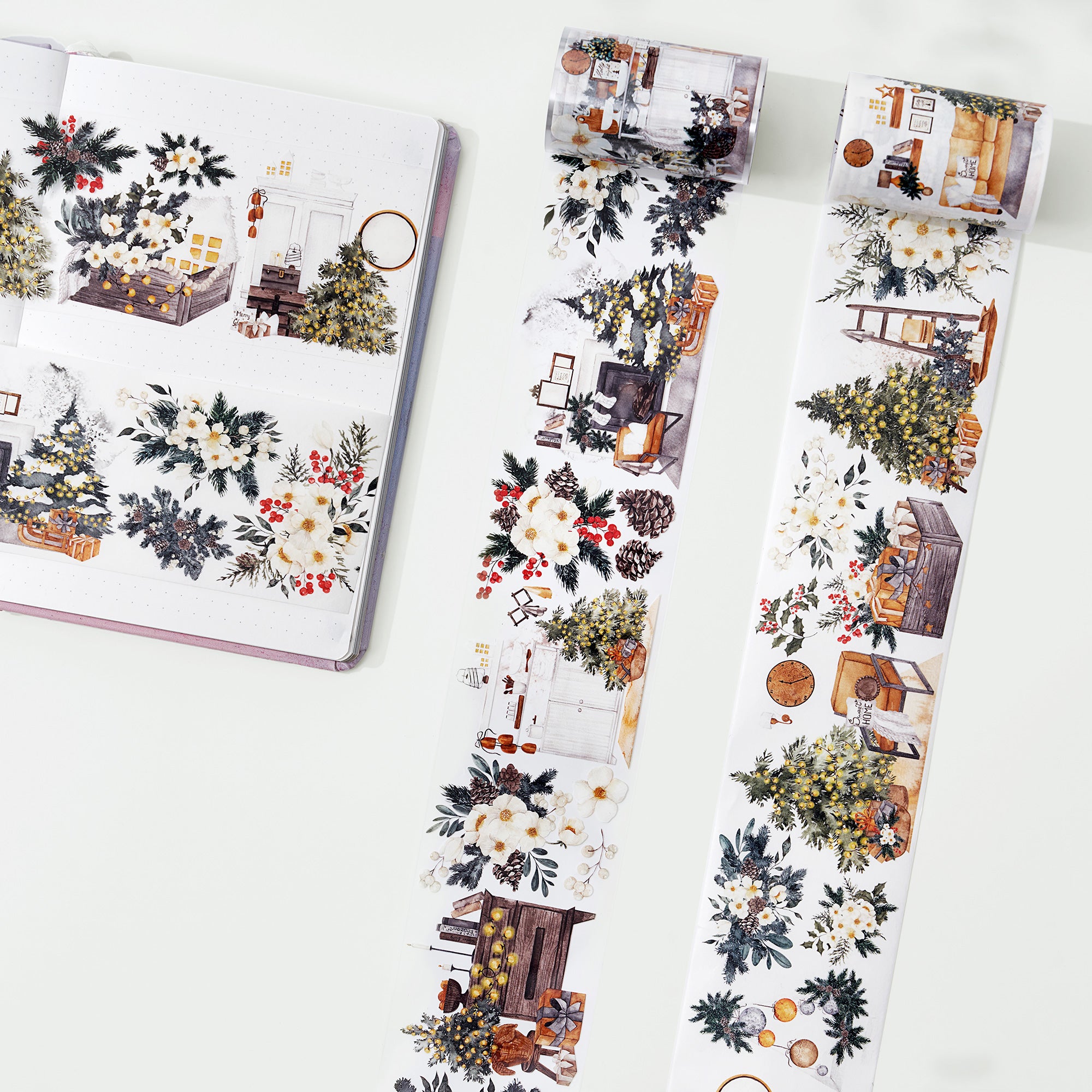 Fireside Wide Washi / PET Tape | The Washi Tape Shop. Beautiful Washi and Decorative Tape For Bullet Journals, Gift Wrapping, Planner Decoration and DIY Projects