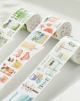 Summer Paradise Washi Tape Sticker Set