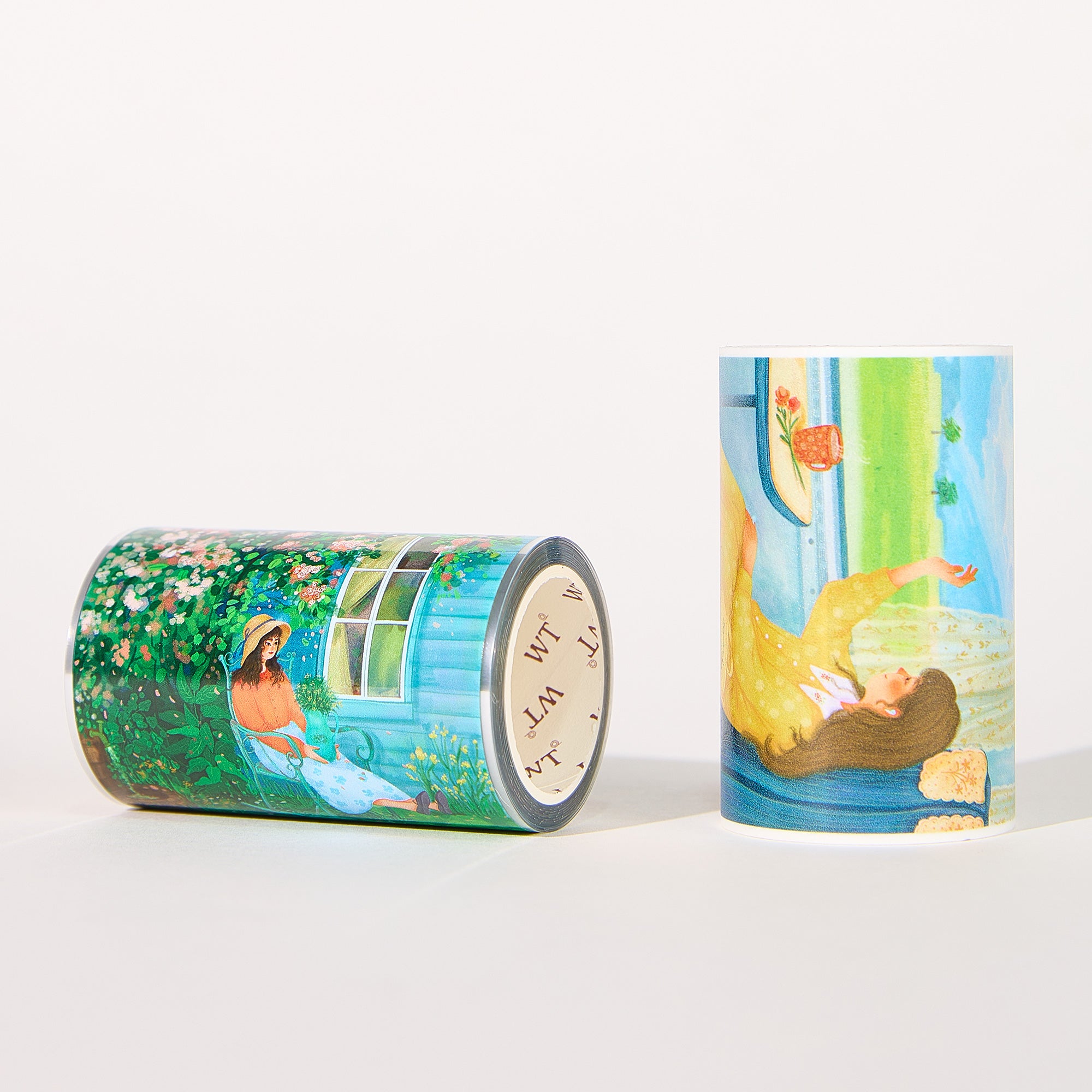 Garden Daydreams Wide Washi/PET Tape | The Washi Tape Shop. Beautiful Washi and Decorative Tape For Bullet Journals, Gift Wrapping, Planner Decoration and DIY Projects