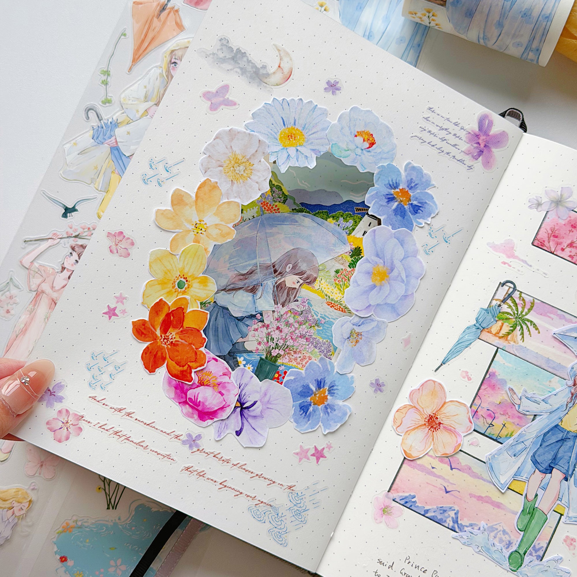 Pre-cut Morning Dew Bundle | The Washi Tape Shop. Beautiful Washi and Decorative Tape For Bullet Journals, Gift Wrapping, Planner Decoration and DIY Projects