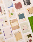 Paper Fragments Sticker Sheets (Textured)