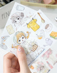 Cozy Mornings Washi Paper Sticker Set | The Washi Tape Shop. Beautiful Washi and Decorative Tape For Bullet Journals, Gift Wrapping, Planner Decoration and DIY Projects