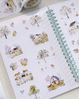 Pre-cut Sunlit Orchard Script Tape Set (GILDED)