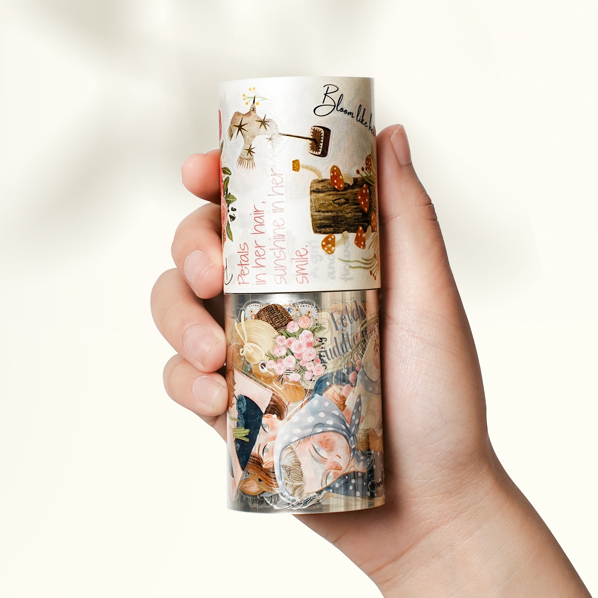 Pre-cut Sunday Vibe Wide Washi/PET Tape