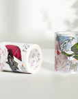 Pre-cut Passing Faces Wide Washi/PET Tape