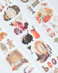 Luminous Haunt Washi Tape Sticker Set (GILDED)