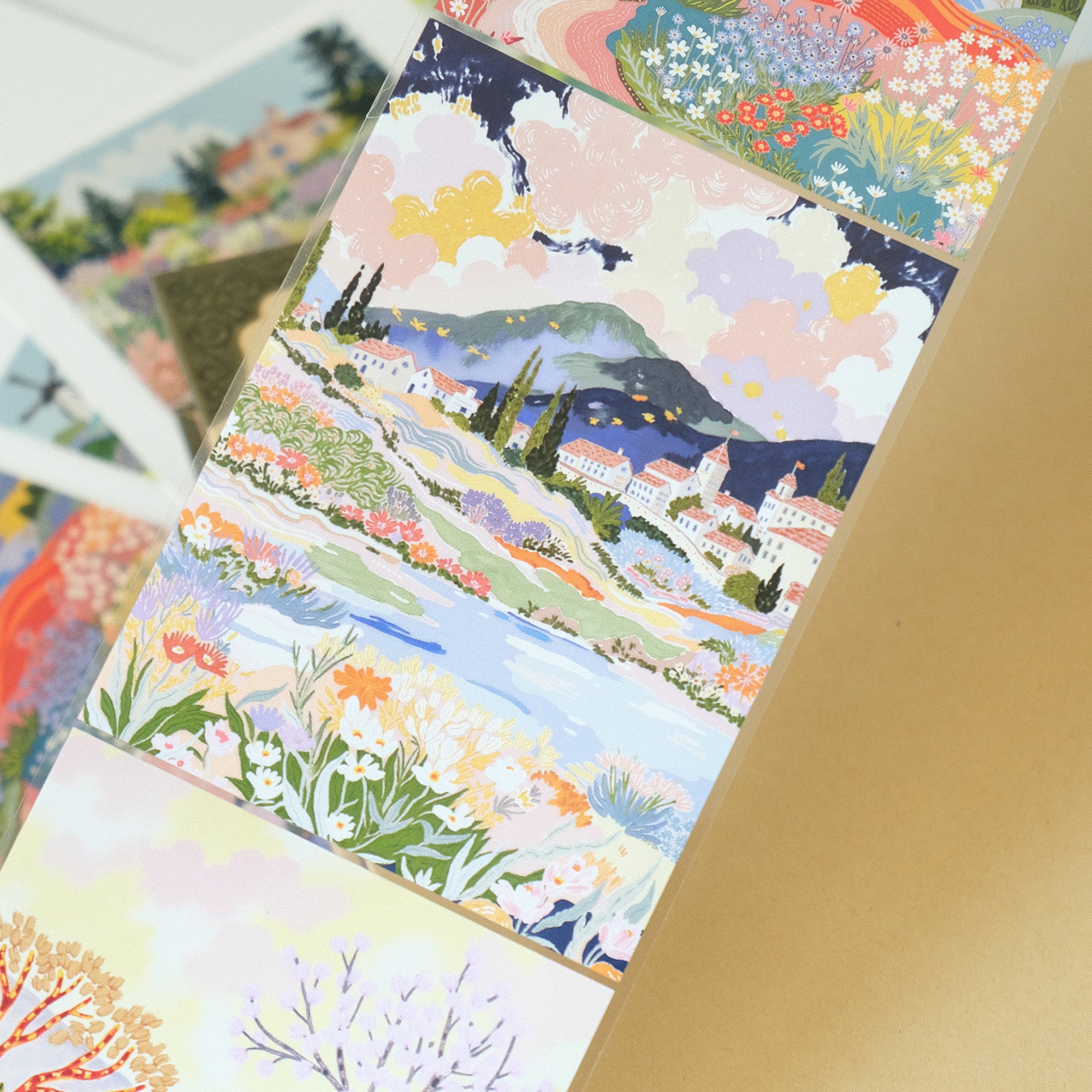 Spring Canvas Wide Washi/PET Tape