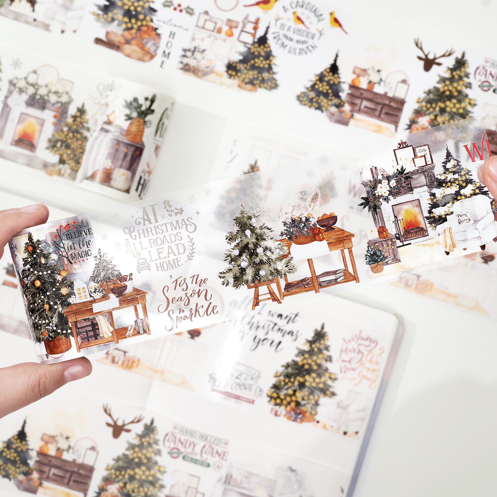 FREE Christmas Stickers & Washi Tape! - A Country Girl's Life