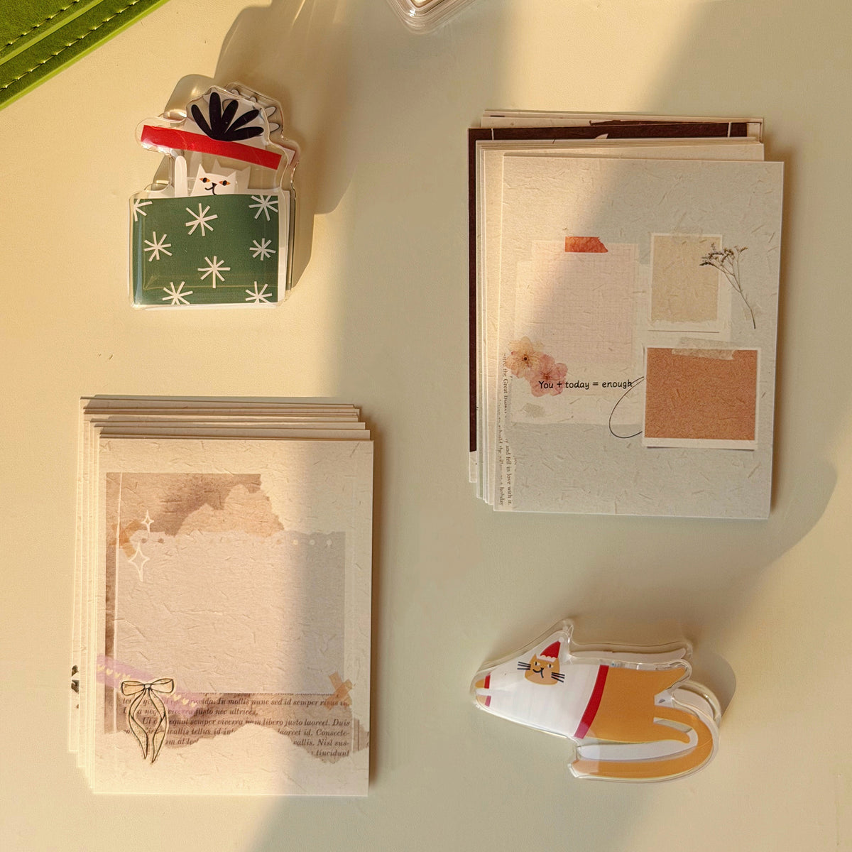 Paper Fragments Sticker Sheets (Textured)