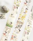 Pre-cut Childhood Chimes Wide Washi/PET Tape