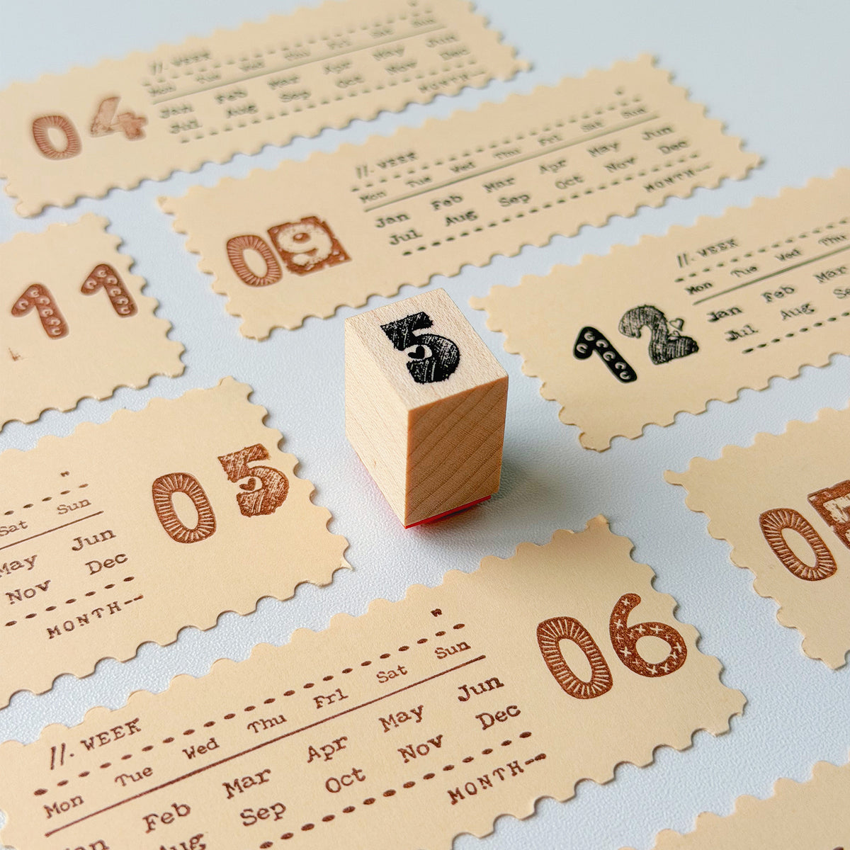 Daily Digits Stamp Set