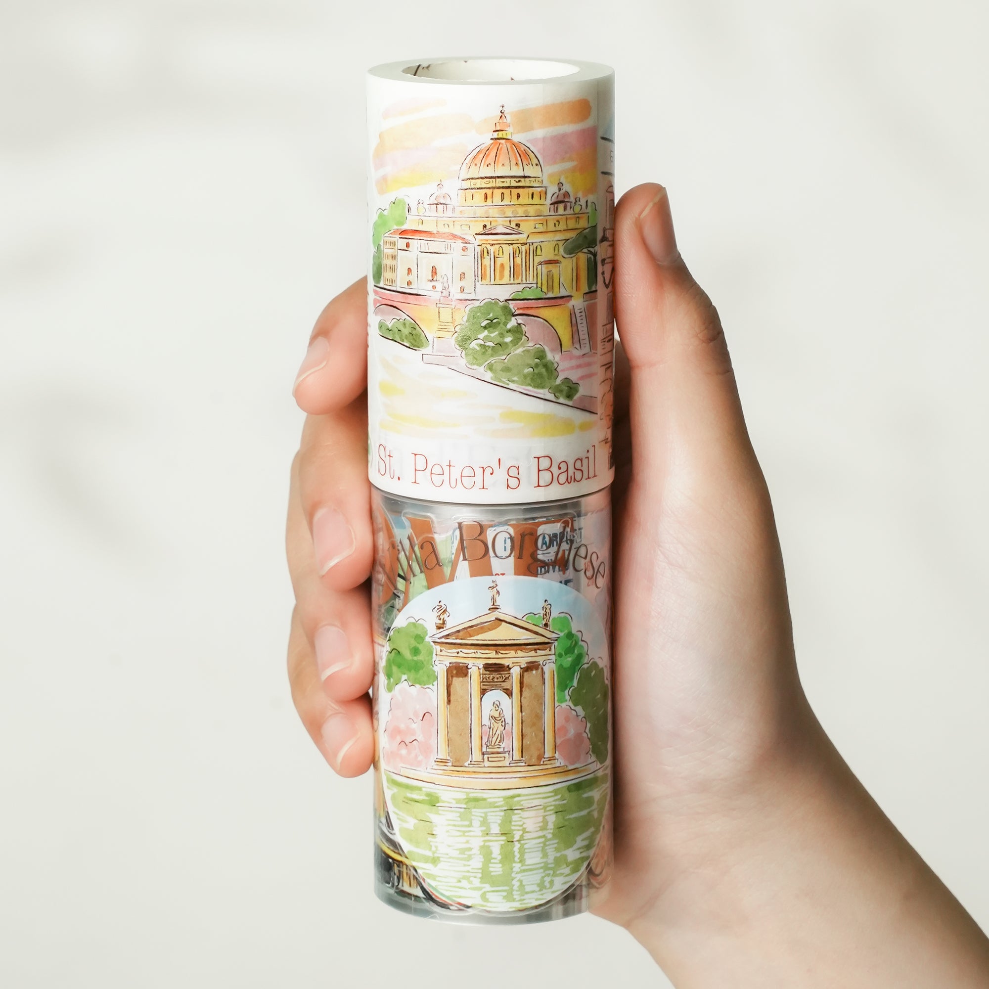 Pre-cut Rome Heritage Wide Washi/PET Tape