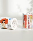 Pre-cut Dinner Time Wide Washi/PET Tape