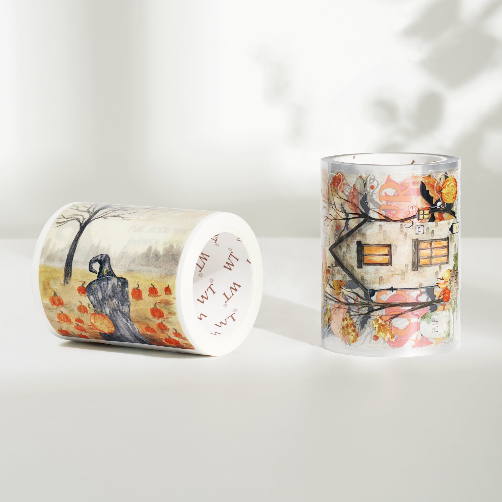 Pre-cut Haunted Harvest Wide Washi/PET Tape