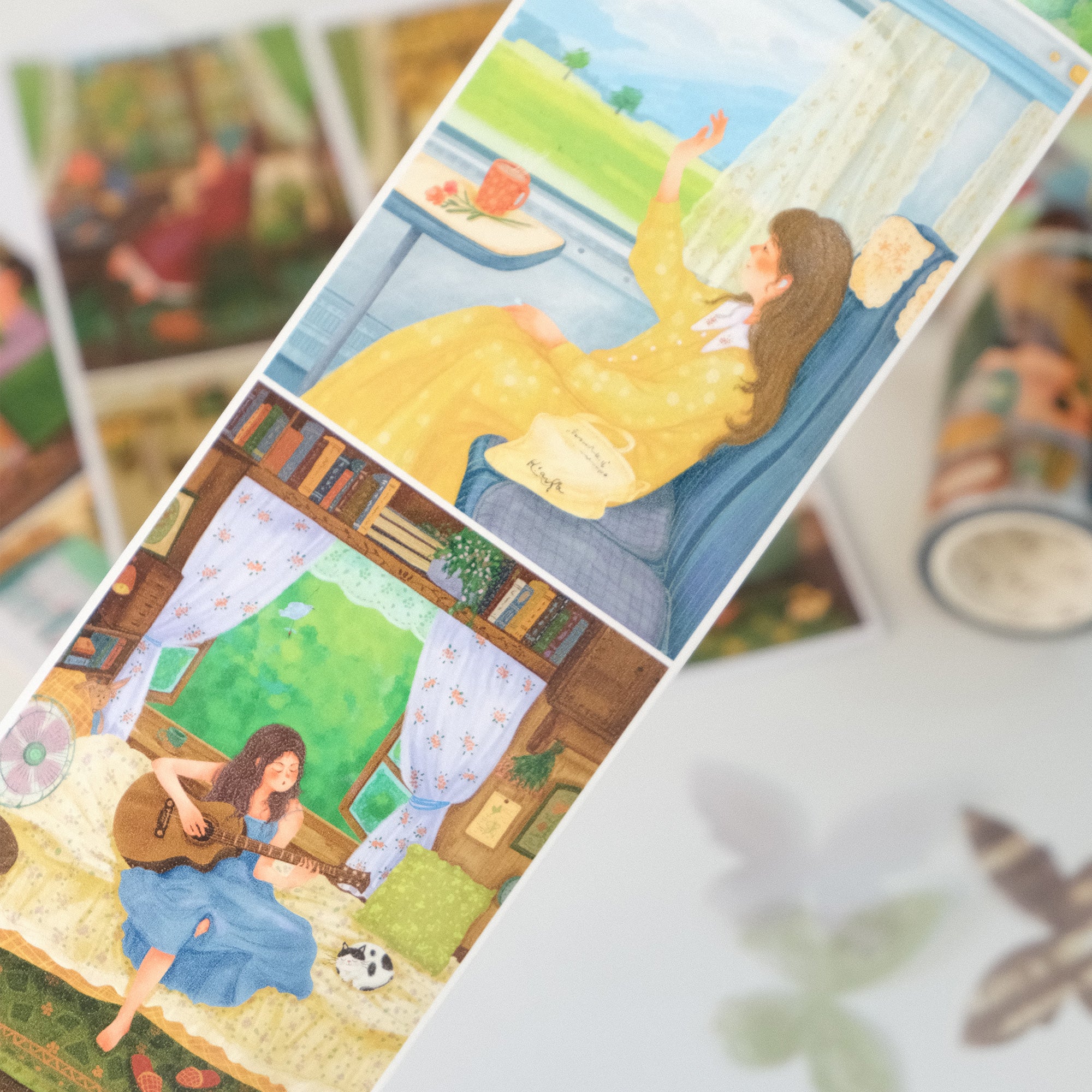 Garden Daydreams Wide Washi/PET Tape | The Washi Tape Shop