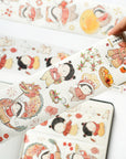 Pre-cut Lunar New Year Wide Washi/PET Tape