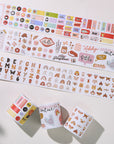 Pre-cut Boho Moments Script Tape Set (GILDED)