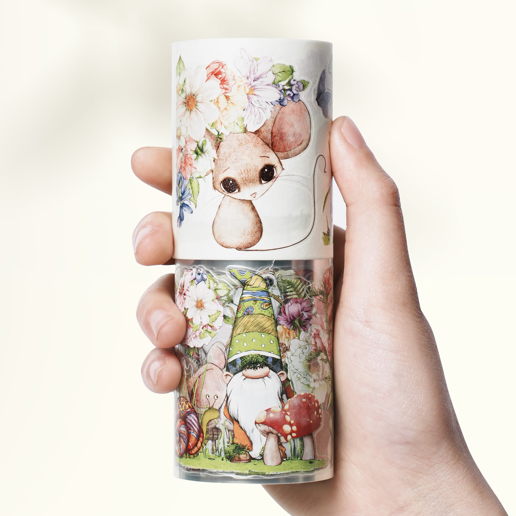 Pre-cut Squeaky Mischief Wide Washi/PET Tape