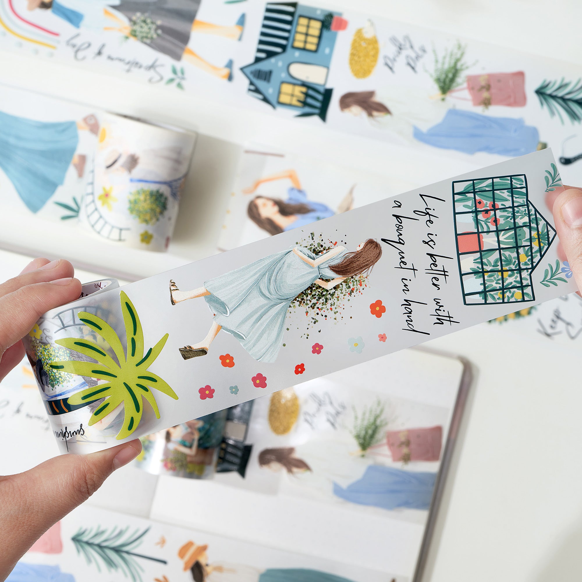 Prague&#39;s Colorful Journey  Wide Washi / PET Tape | The Washi Tape Shop. Beautiful Washi and Decorative Tape For Bullet Journals, Gift Wrapping, Planner Decoration and DIY Projects