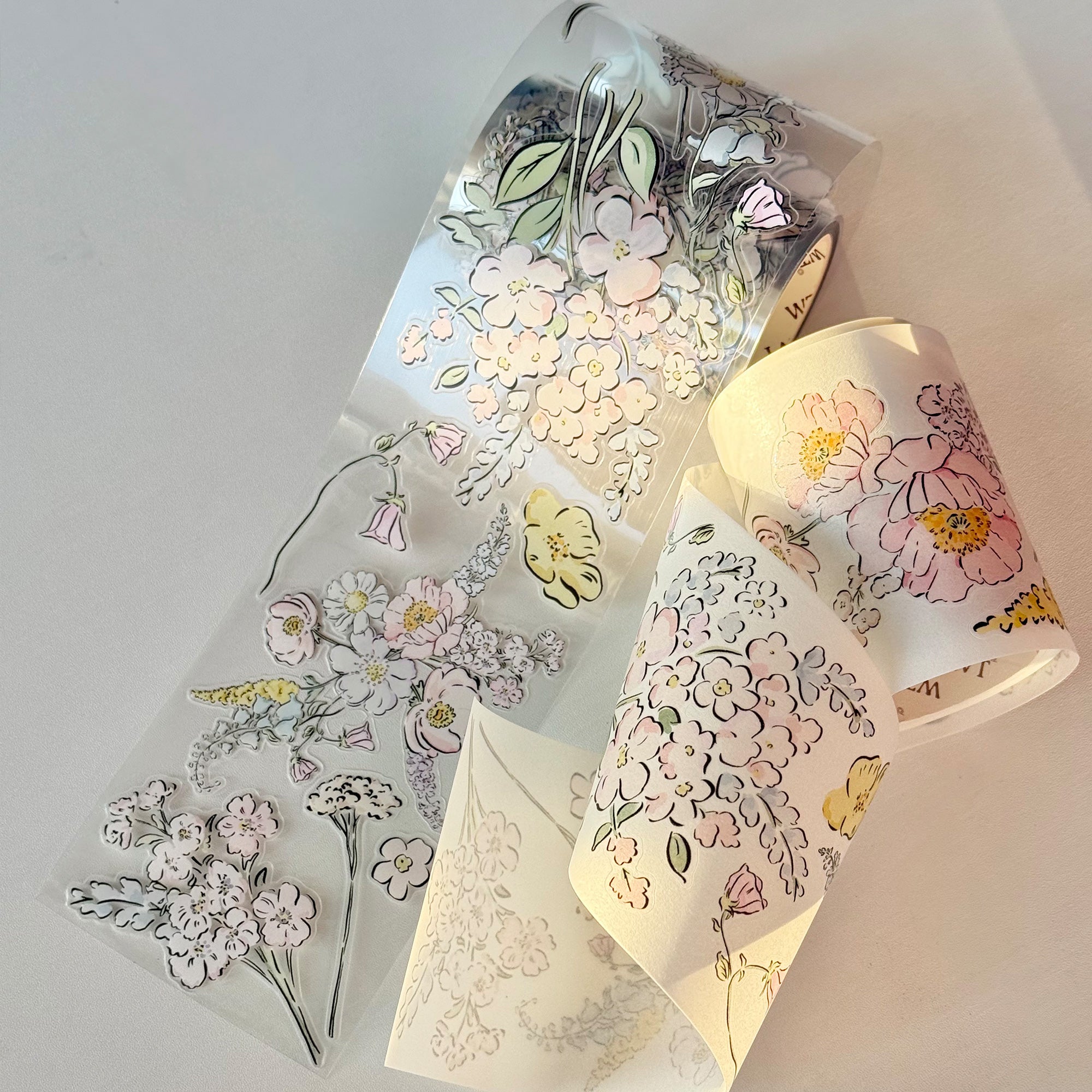 Pre-cut Garden Sprout Wide Washi/PET Tape