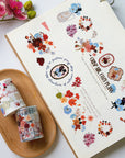 Pre-cut Amber Notes Wide Washi/PET Tape
