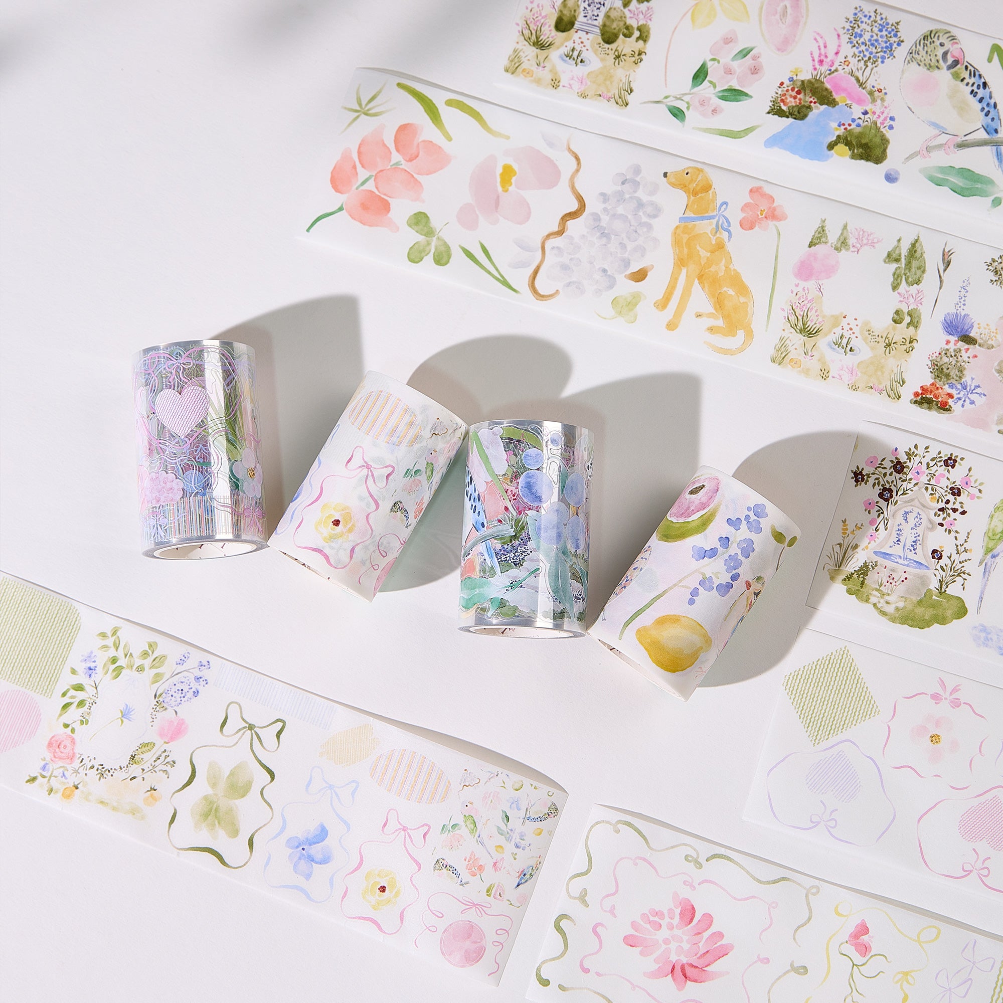 Pre-cut Eden's Garden Bundle | The Washi Tape Shop. Beautiful Washi and Decorative Tape For Bullet Journals, Gift Wrapping, Planner Decoration and DIY Projects