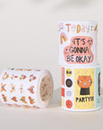 Pre-cut Boho Moments Script Tape Set (GILDED)