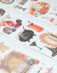 Luminous Haunt Washi Tape Sticker Set (GILDED)