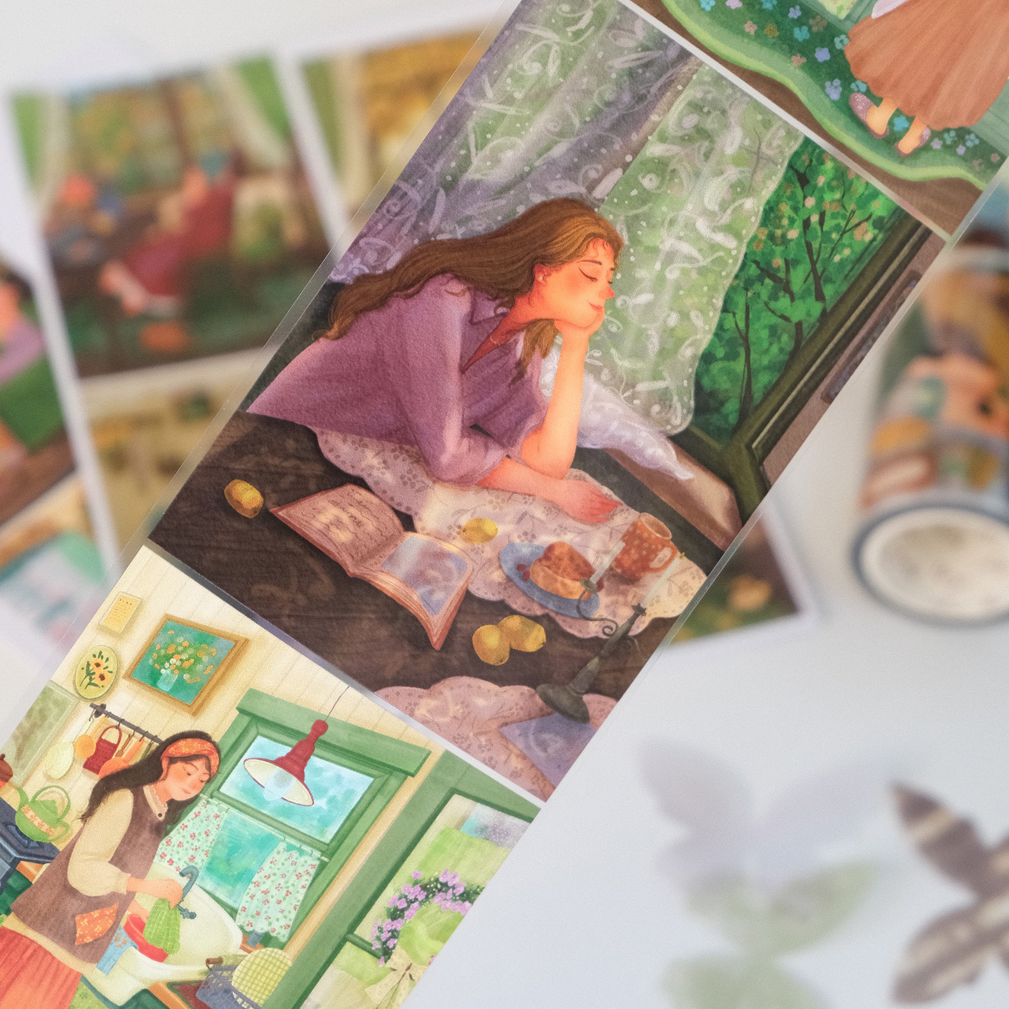 Garden Daydreams Wide Washi/PET Tape | The Washi Tape Shop. Beautiful Washi and Decorative Tape For Bullet Journals, Gift Wrapping, Planner Decoration and DIY Projects