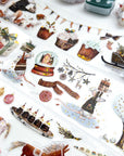 Pre-cut Woodland Chronicle Wide Washi/PET Tape (Seashell Gilded) | The Washi Tape Shop. Beautiful Washi and Decorative Tape For Bullet Journals, Gift Wrapping, Planner Decoration and DIY Projects