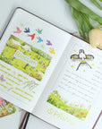 Pre-cut Sakura Voyage Wide Washi/PET Tape | The Washi Tape Shop. Beautiful Washi and Decorative Tape For Bullet Journals, Gift Wrapping, Planner Decoration and DIY Projects