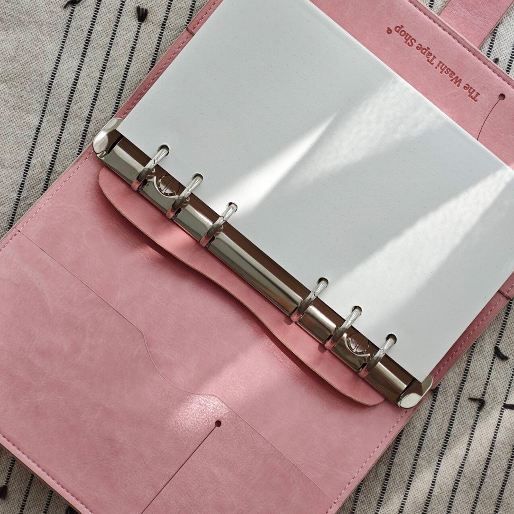 WT Blush Loose-Leaf Journal (A6 Personal)