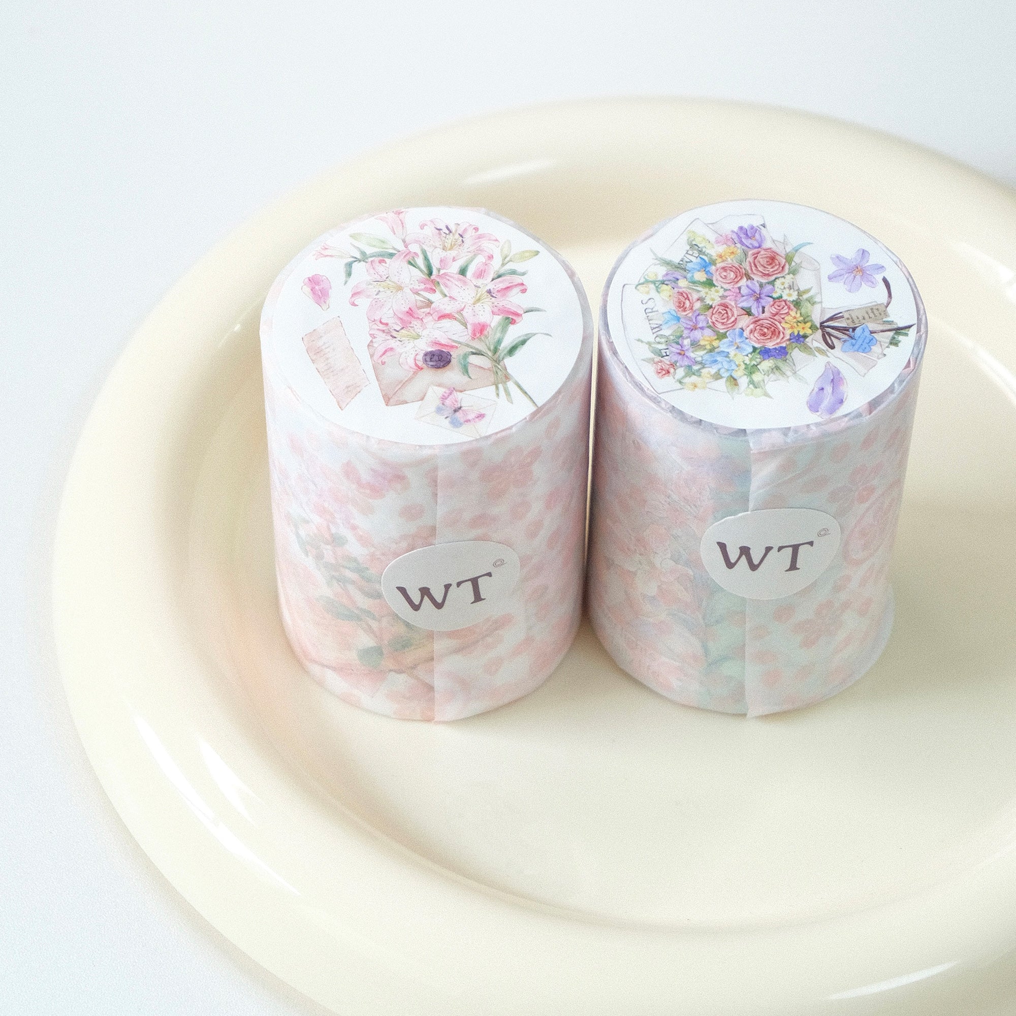 Pre-cut Petal Post Wide Washi/PET Tape | The Washi Tape Shop. Beautiful Washi and Decorative Tape For Bullet Journals, Gift Wrapping, Planner Decoration and DIY Projects