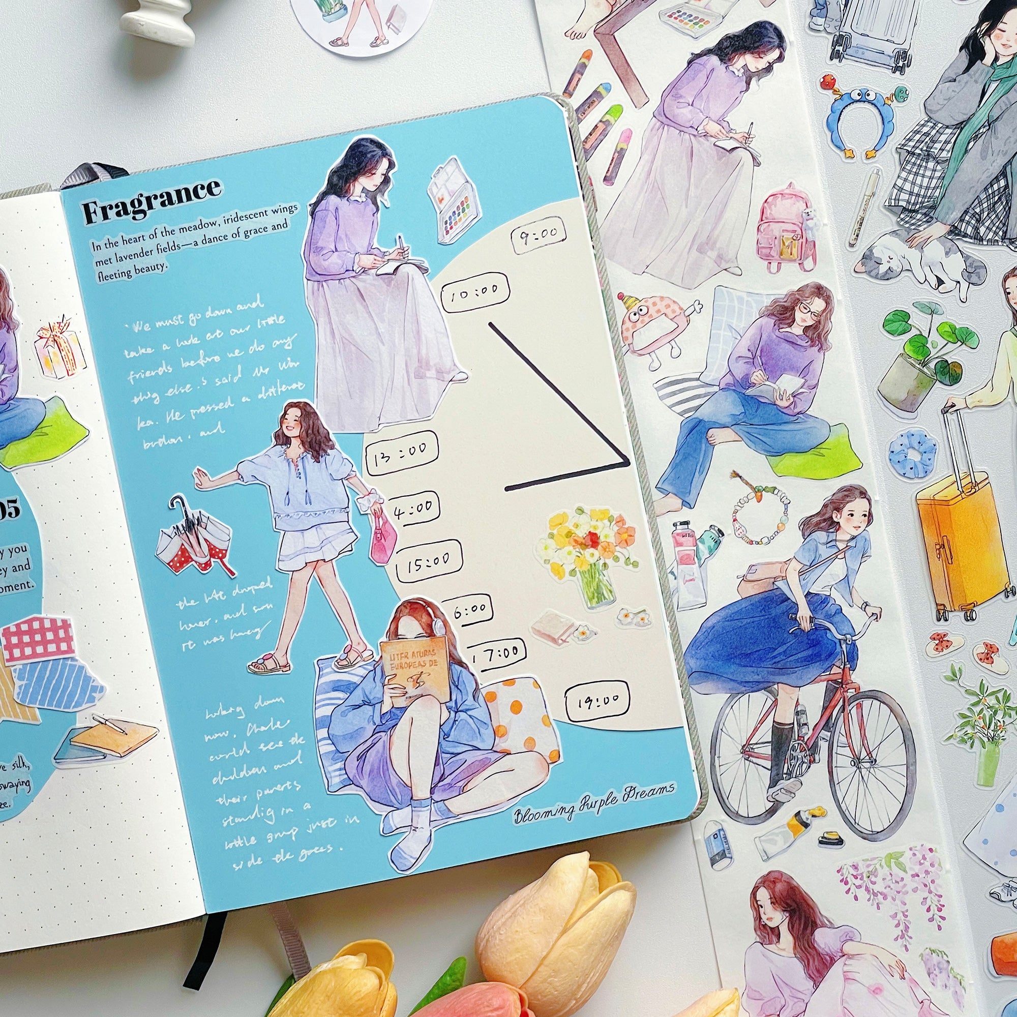 Pre-cut Hello Weekend Wide Washi/PET Tape