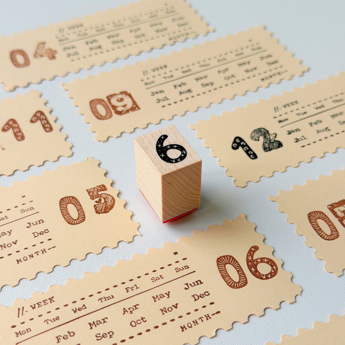 Daily Digits Stamp Set