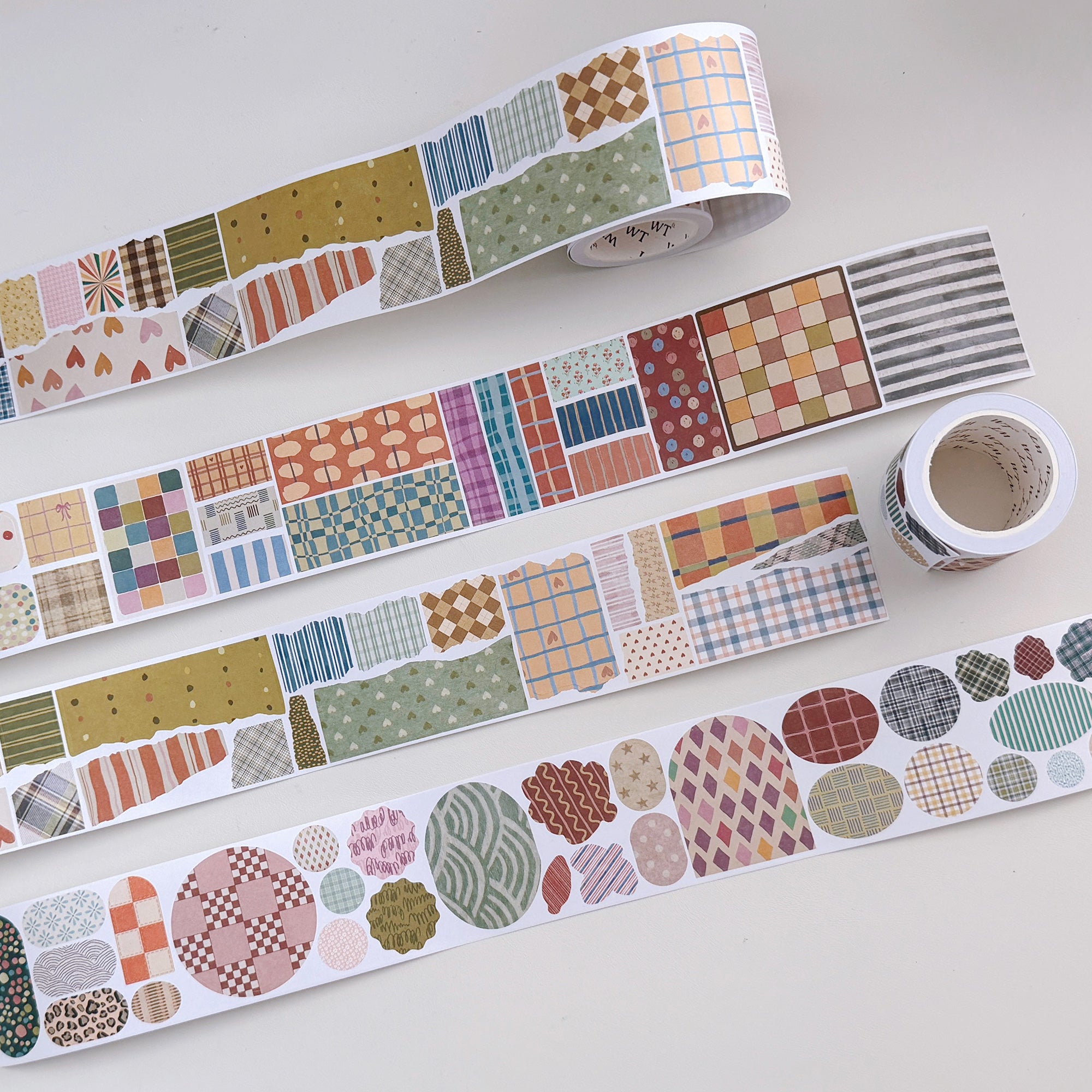 Pre-cut Heritage Snippets Script Tape | The Washi Tape Shop. Beautiful Washi and Decorative Tape For Bullet Journals, Gift Wrapping, Planner Decoration and DIY Projects