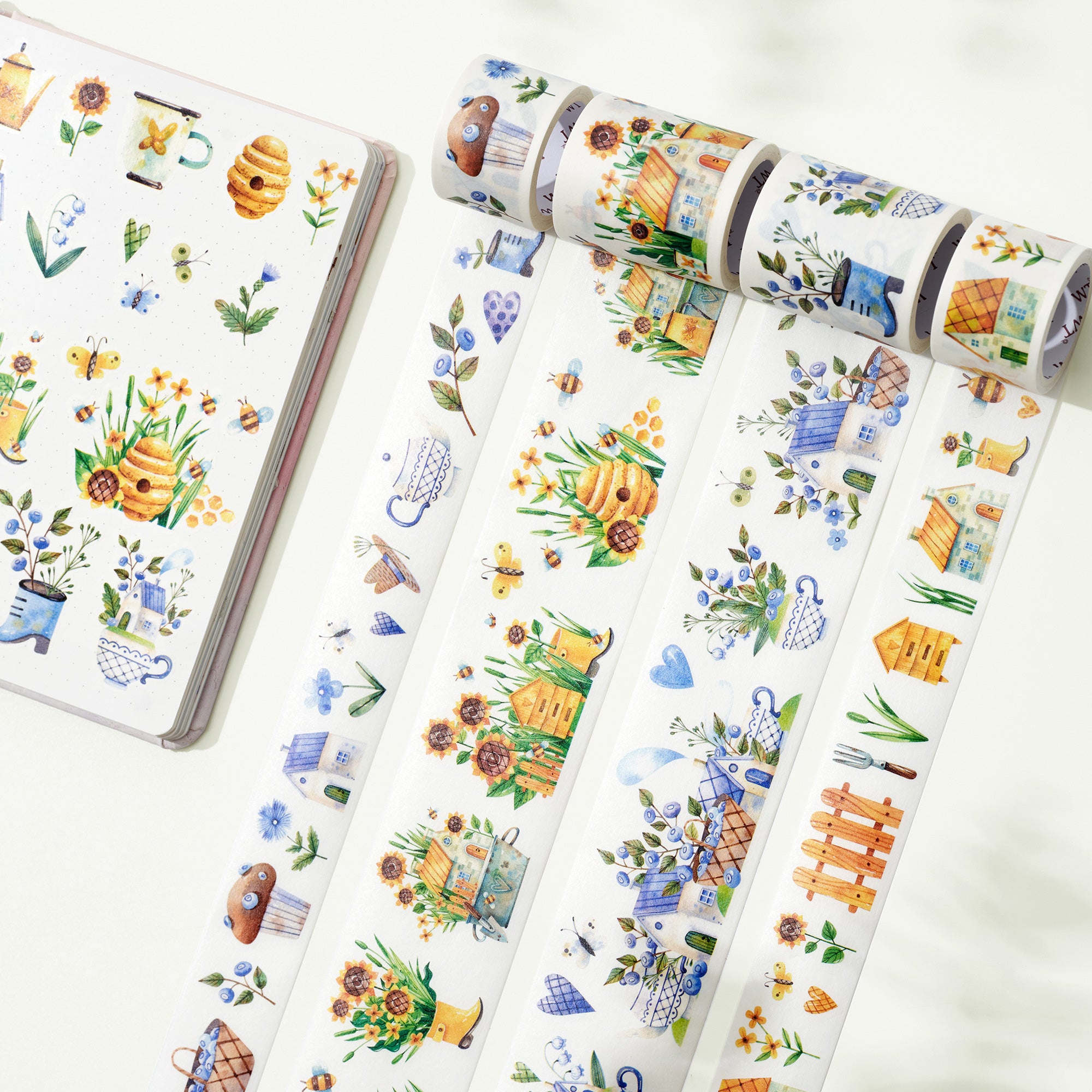 Misty Haven Washi Tape Sticker Set | The Washi Tape Shop. Beautiful Washi and Decorative Tape For Bullet Journals, Gift Wrapping, Planner Decoration and DIY Projects