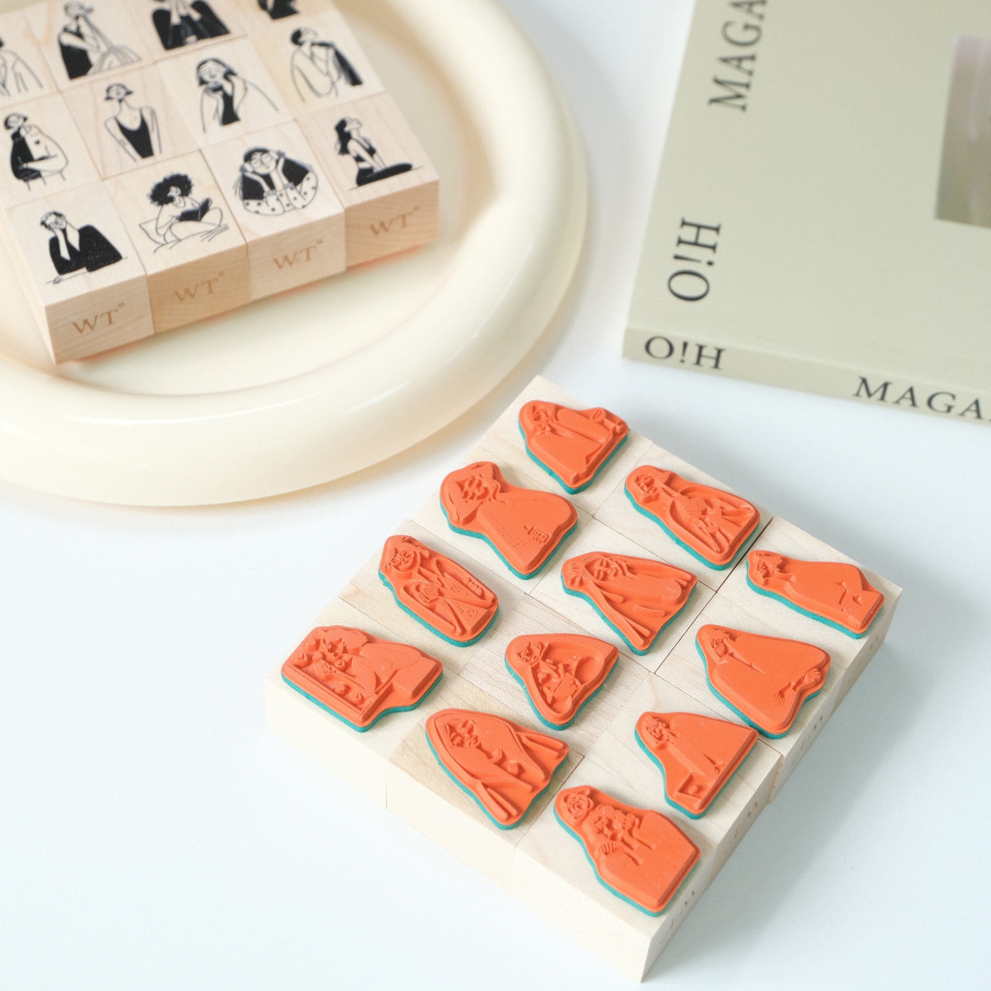 Muse Stamp Set | The Washi Tape Shop. Beautiful Washi and Decorative Tape For Bullet Journals, Gift Wrapping, Planner Decoration and DIY Projects