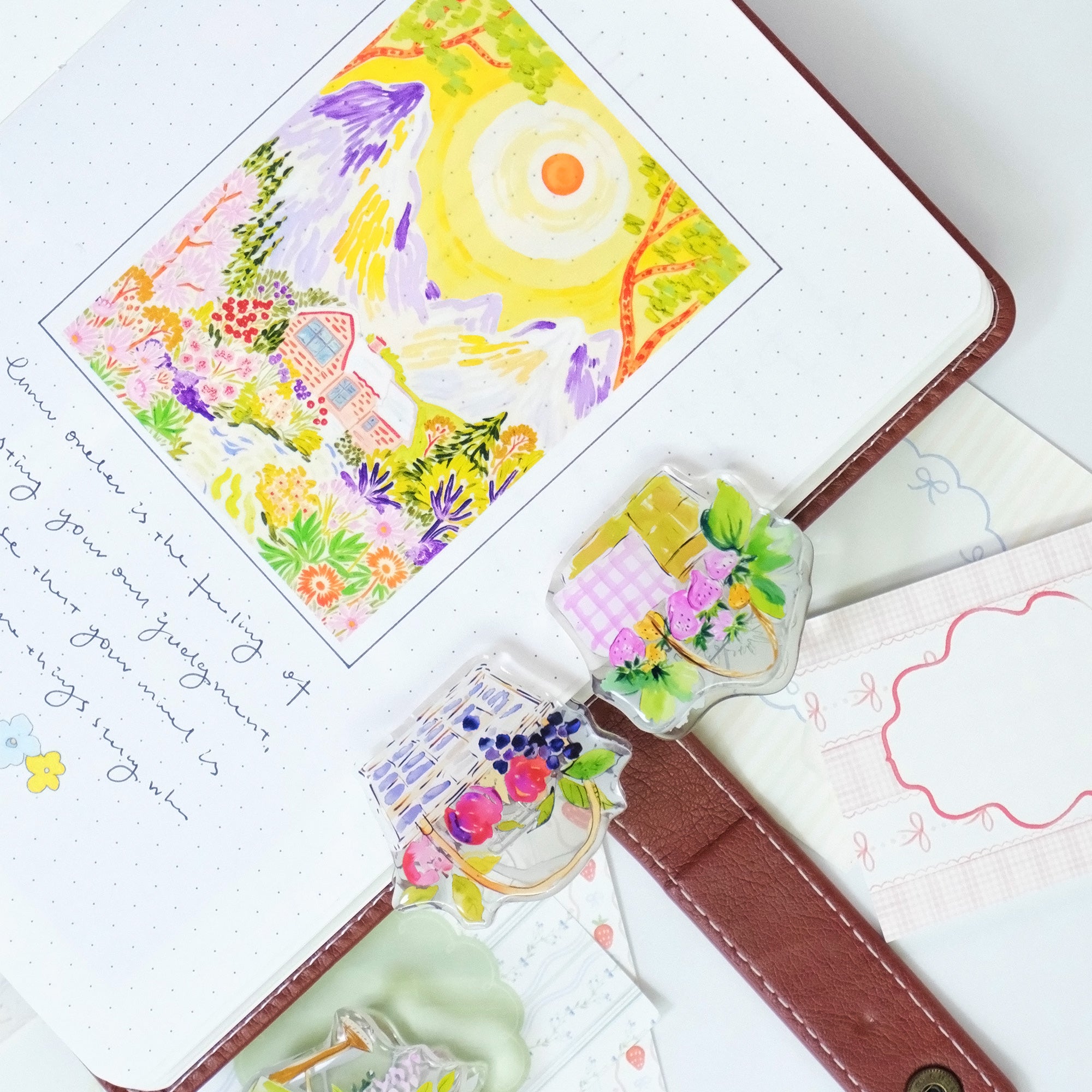 Journal Clip | The Washi Tape Shop. Beautiful Washi and Decorative Tape For Bullet Journals, Gift Wrapping, Planner Decoration and DIY Projects