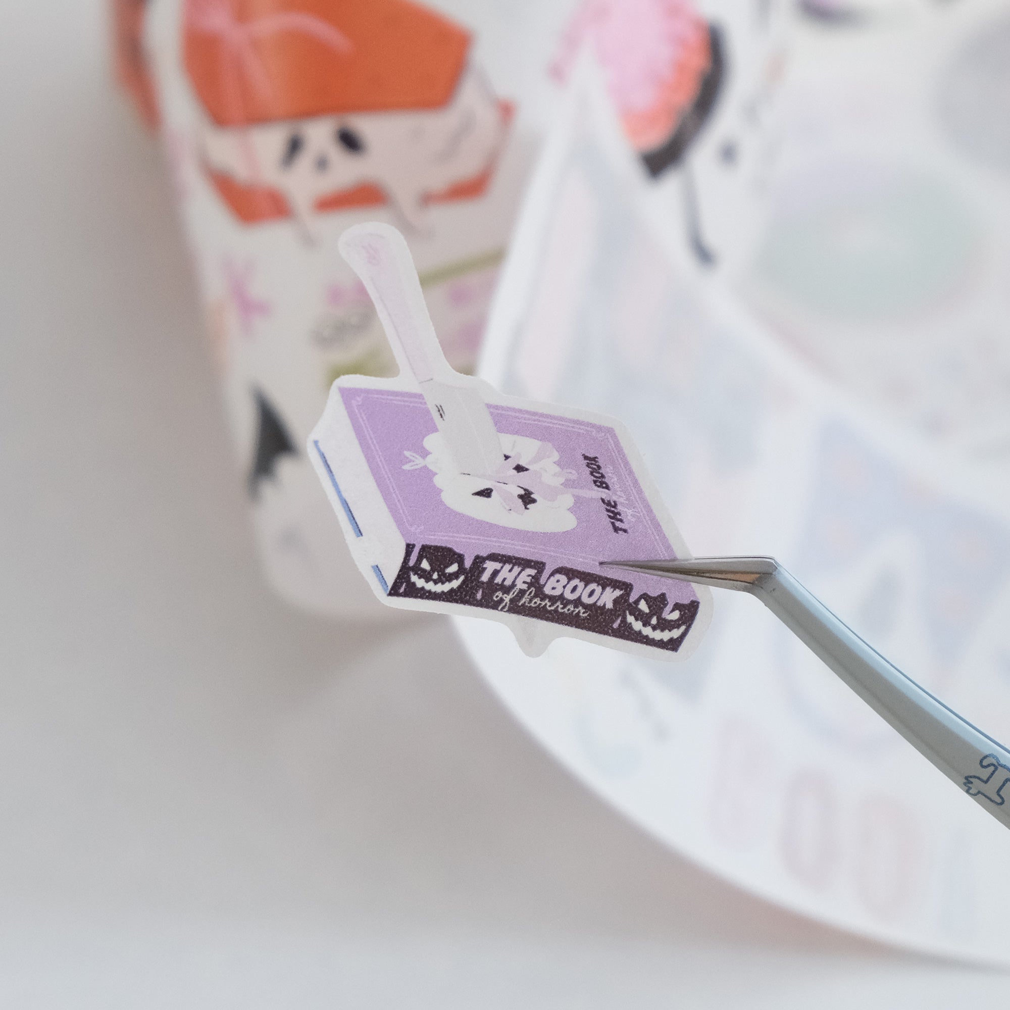 Pre-cut Boo Brigade Wide Washi/PET Tape
