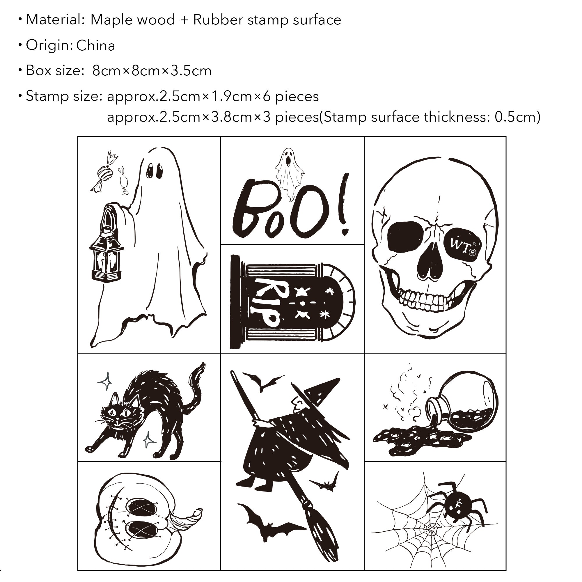 Eerie Echoes Stamp Set