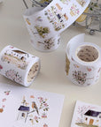 Pre-cut Sunlit Orchard Script Tape Set (GILDED)