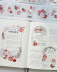 Pre-cut Heirloom Lace Washi/PET Tape