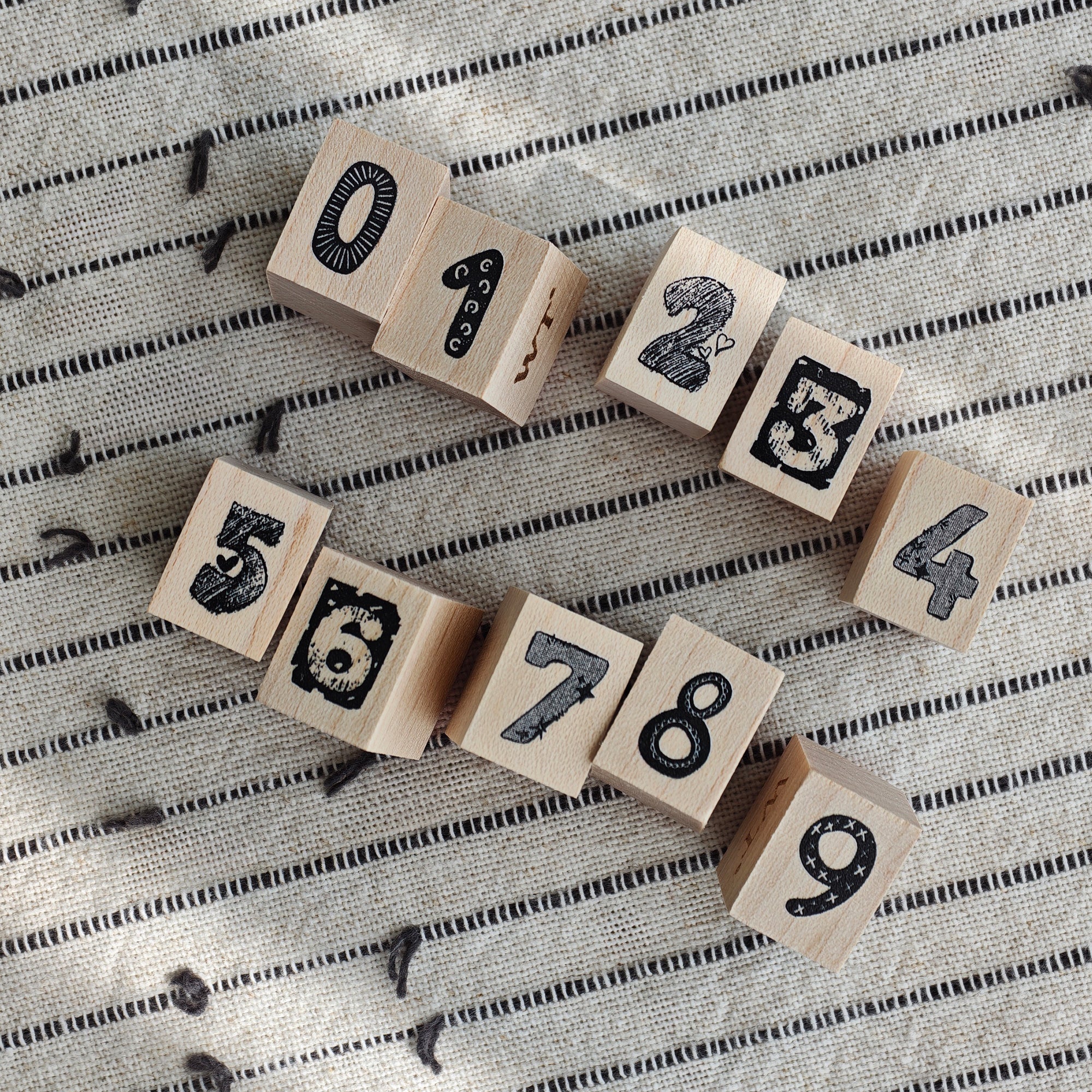 Daily Digits Stamp Set