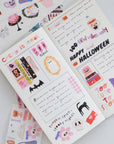 Pre-cut Boo Brigade Wide Washi/PET Tape
