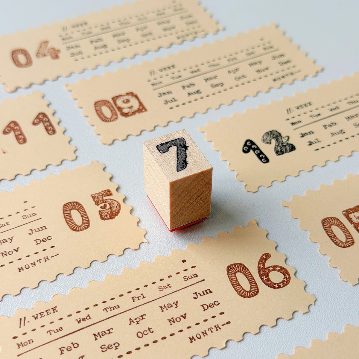 Daily Digits Stamp Set