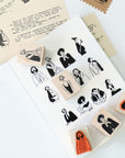 Muse Stamp Set | The Washi Tape Shop. Beautiful Washi and Decorative Tape For Bullet Journals, Gift Wrapping, Planner Decoration and DIY Projects