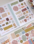 Pre-cut Heritage Snippets Script Tape | The Washi Tape Shop. Beautiful Washi and Decorative Tape For Bullet Journals, Gift Wrapping, Planner Decoration and DIY Projects